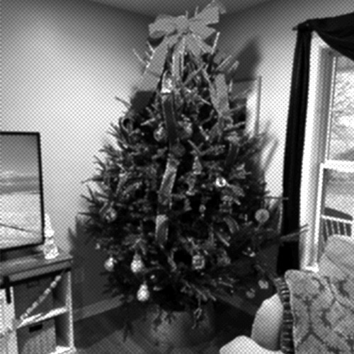 Our decorated 7ft Christmas tree